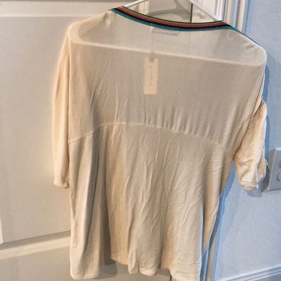 XS aldomartins 3/4 in sleeve blouse - Picture 4 of 5